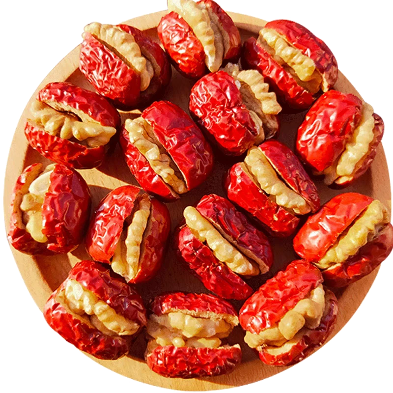 大红枣夹核桃仁新疆特级独立包装夹心抱抱果新鲜坚果营养零食甄选