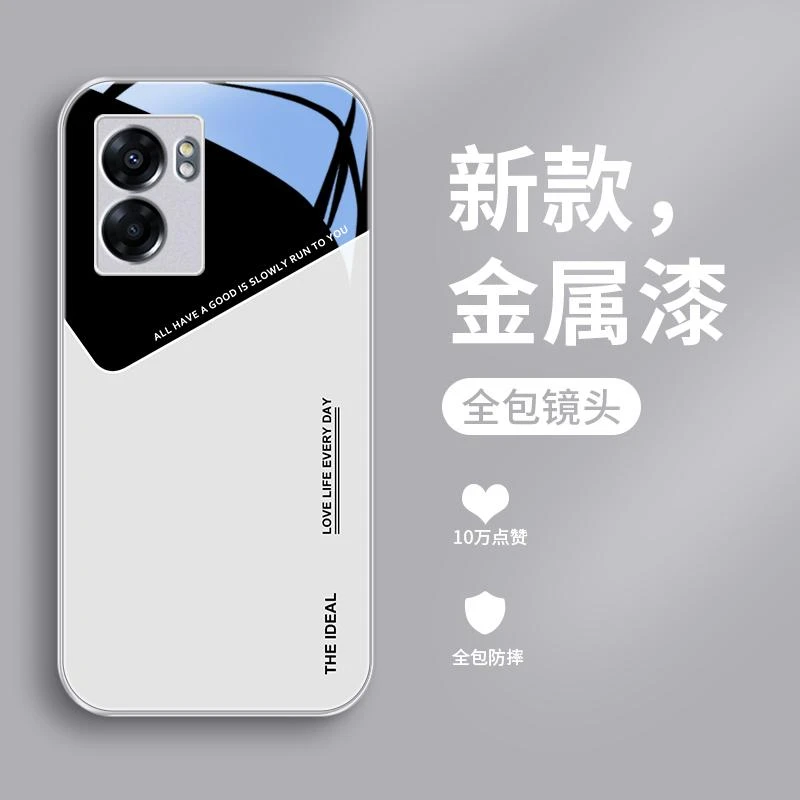 简单线条适用oppoa57手机壳A56玻璃壳a55商务a58/a58x/a36/a55s全