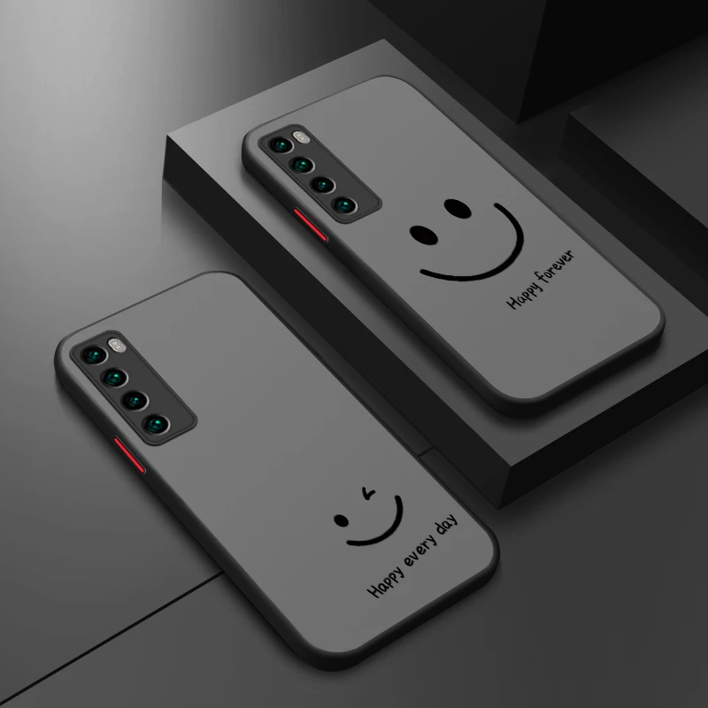 保持微笑适用华为nova7手机壳nova7se男女款nova7pro全包镜头透明