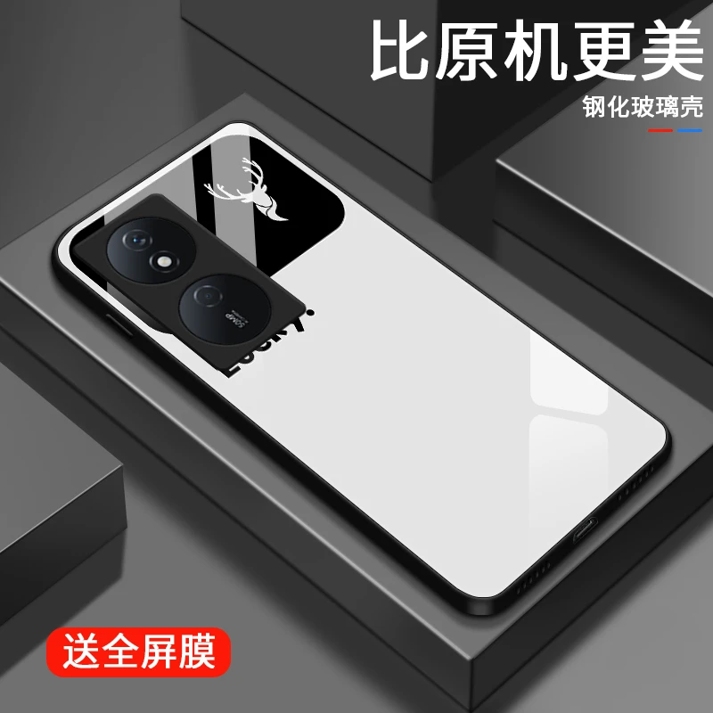 撞色鹿头适用荣耀Play8T手机壳华为play8T视窗男士创意款个性保护