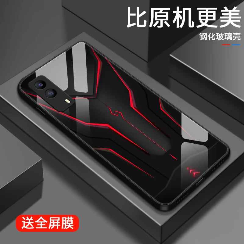 炫酷机甲vivoy53s手机壳y52s新款网红y31s个性vivoy30散热女款情