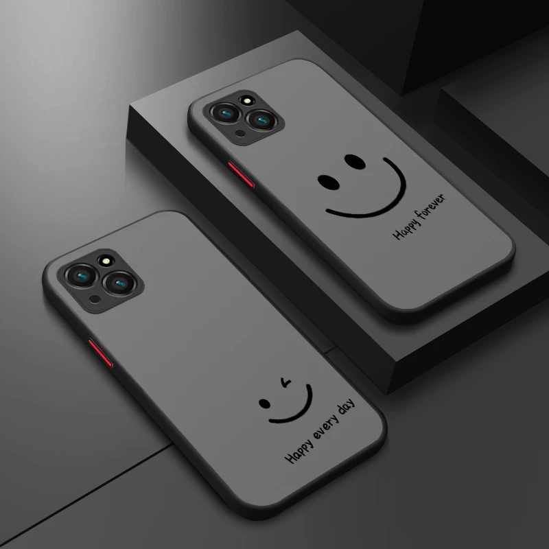 保持微笑适用苹果14手机壳iPhone14pro亲肤感14promax全包镜头14p