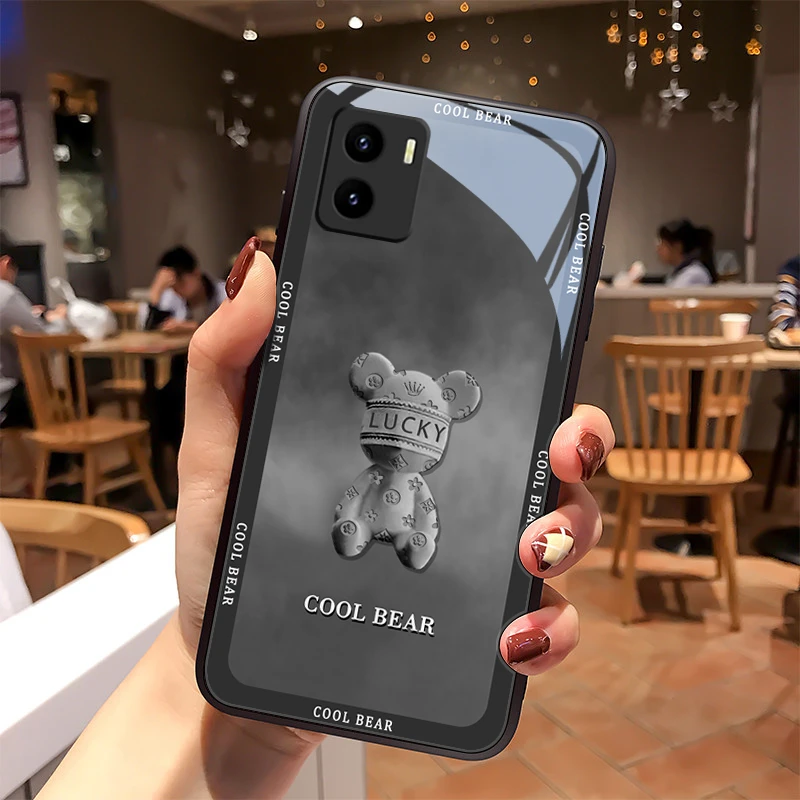 好运熊适用vivoiqoou5x手机壳IQOOU5高级女款U3x可爱u3卡通iqoou1