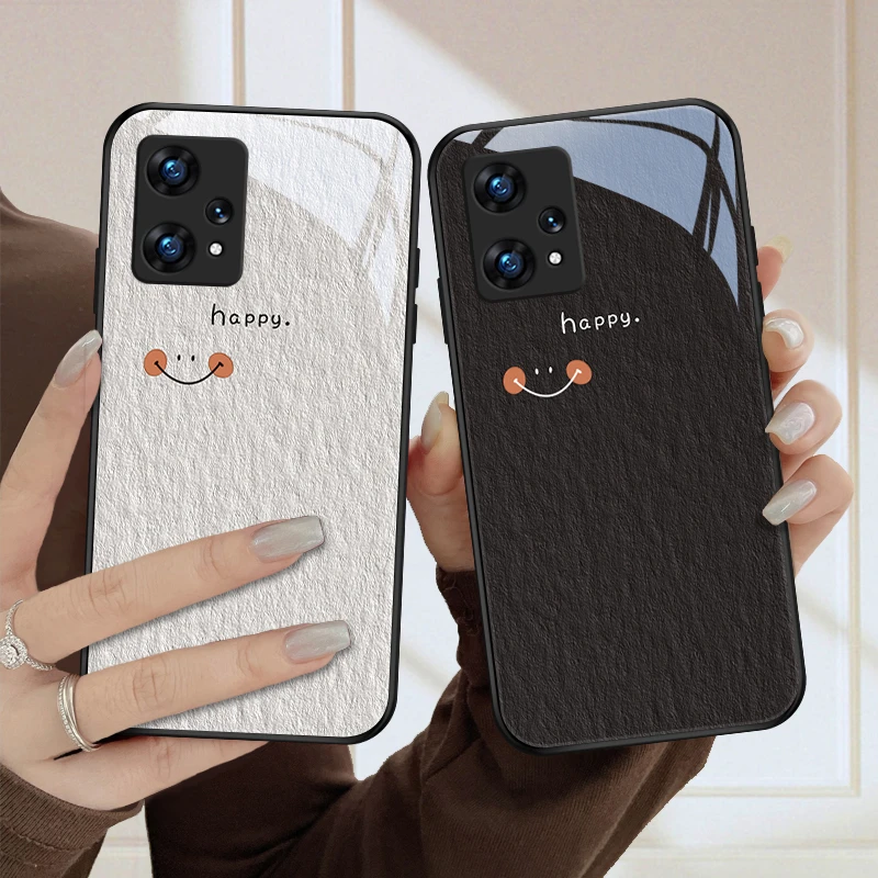 幸福微笑适用oppo真我q5pro手机壳realmeQ5x高颜值oppoQ5i女款简