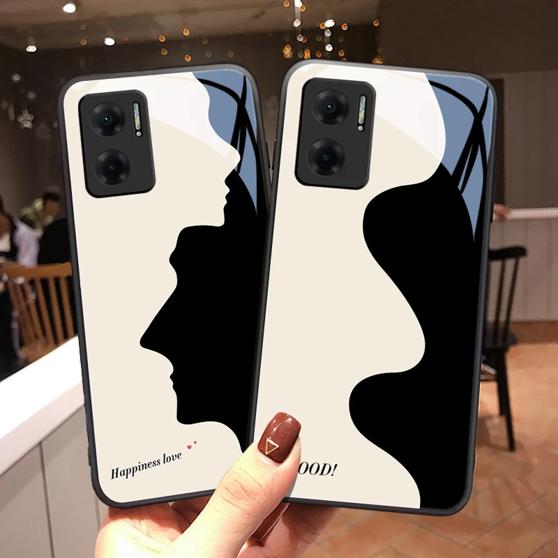 创意形状适用小米红米note11e手机壳红米note11epro男生高级简约