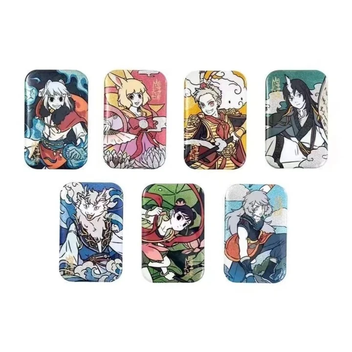 火虫拆卡 山海天泽系列徽章盲盒