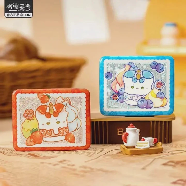 黏糊糊拆卡 有兽焉甜蜜魔法系列徽章盲盒