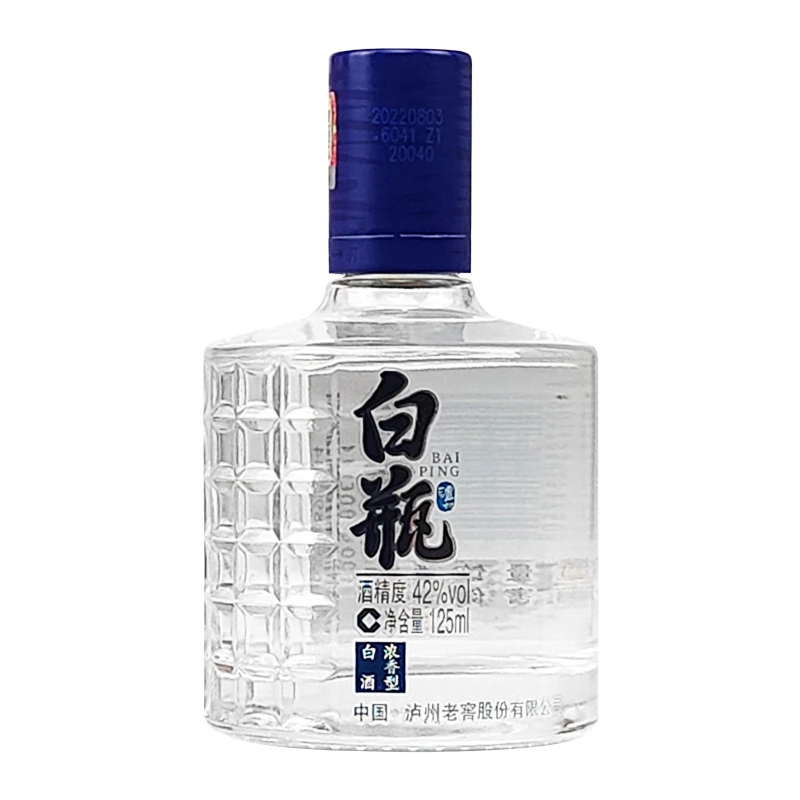 LUZHOU/泸州白瓶 浓香型白酒 42度125ml