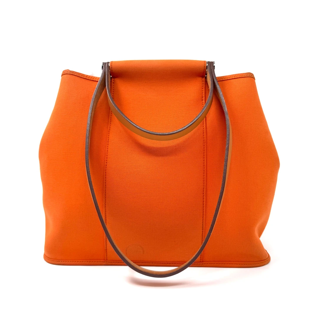 95新 Hermes/爱马仕 爱马仕 cabag32 活力橘色 框M
