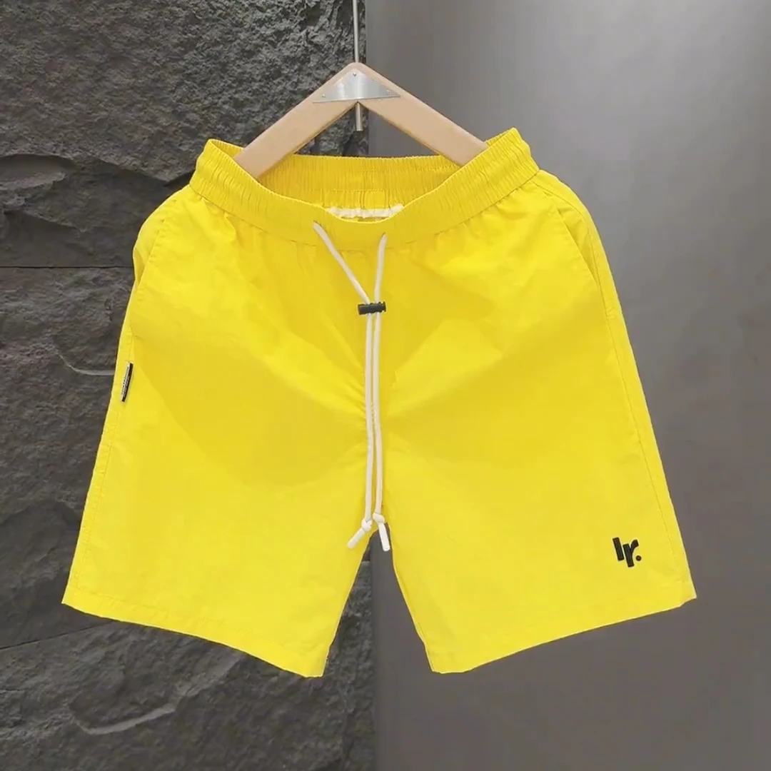 男童短裤夏季薄款速干裤子男孩休闲五分裤外穿沙滩裤儿童运动中裤