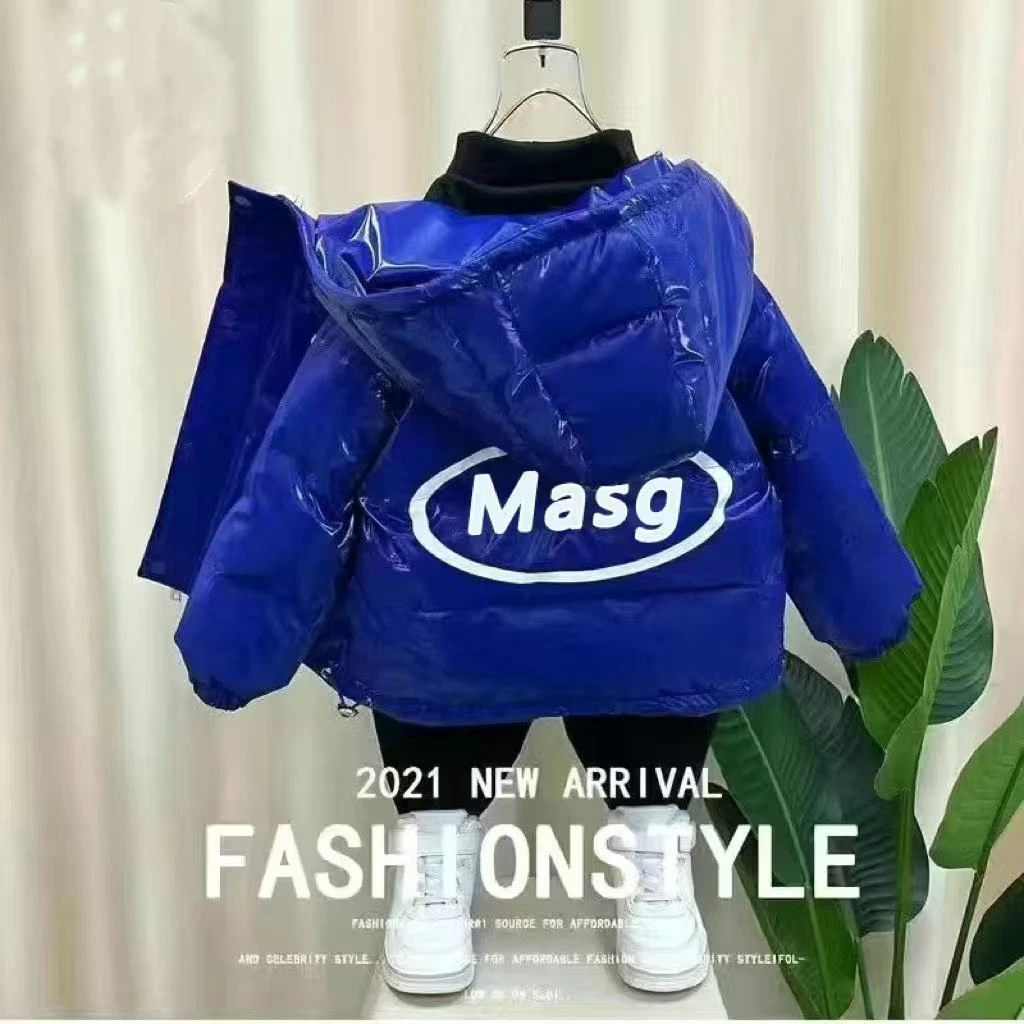 新款儿童防寒服加厚男女童宝宝冬装洋气免洗小中大童反季清仓外套