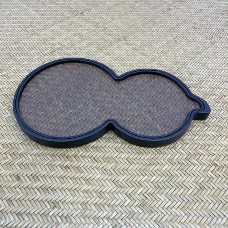 HC003（邱峰专属）重竹葫芦形壶承杯垫