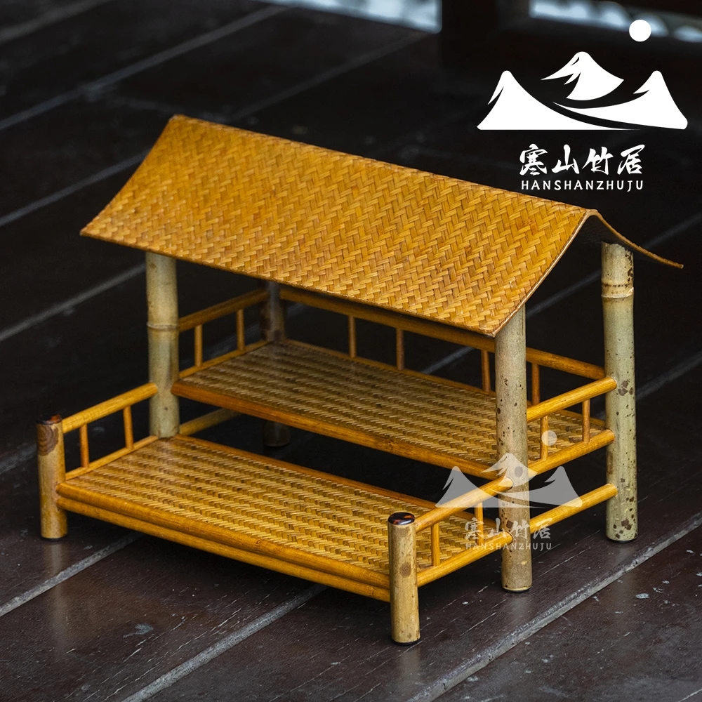 CBJ010（邱峰专属）云妃竹制竹亭杯架小号