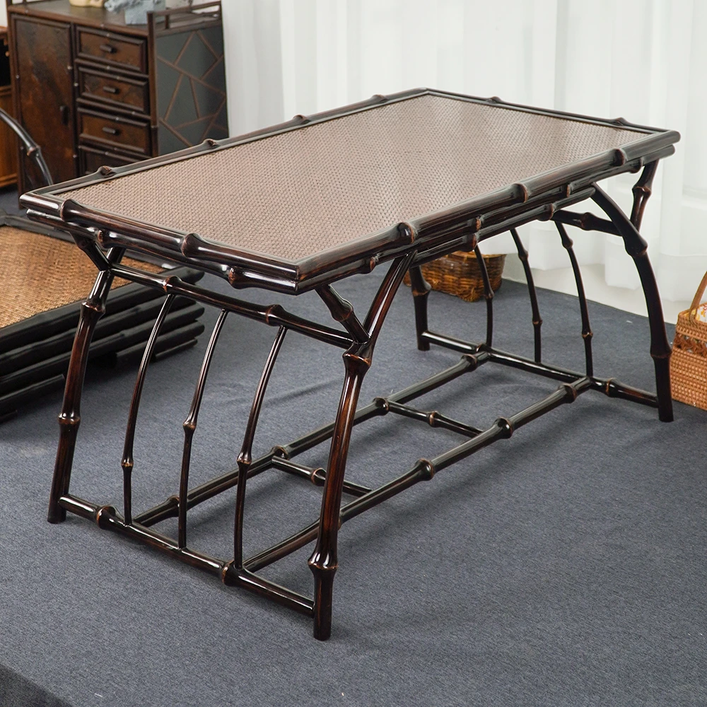 ZZ003（邱峰专属）筇竹长方桌小茶桌茶几