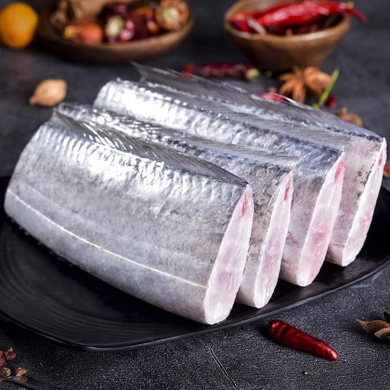 连云港黄海中断带鱼发货8斤500g/包肉质鲜而不腥香煎红烧海鲜水产