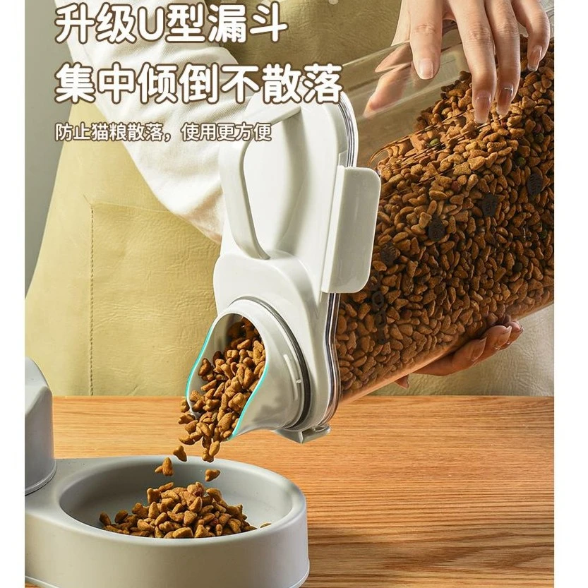 猫咪防潮密封罐猫粮保鲜储存桶狗粮分装储粮罐宠物零食冻干收纳盒
