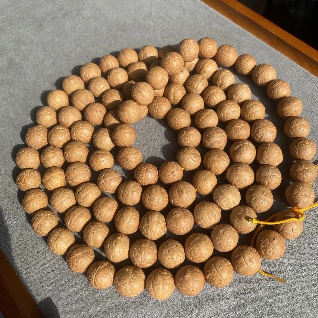 福利大眼萌脖挂108颗!尼泊尔凤眼菩提长串念珠大尺寸男士爷们手串