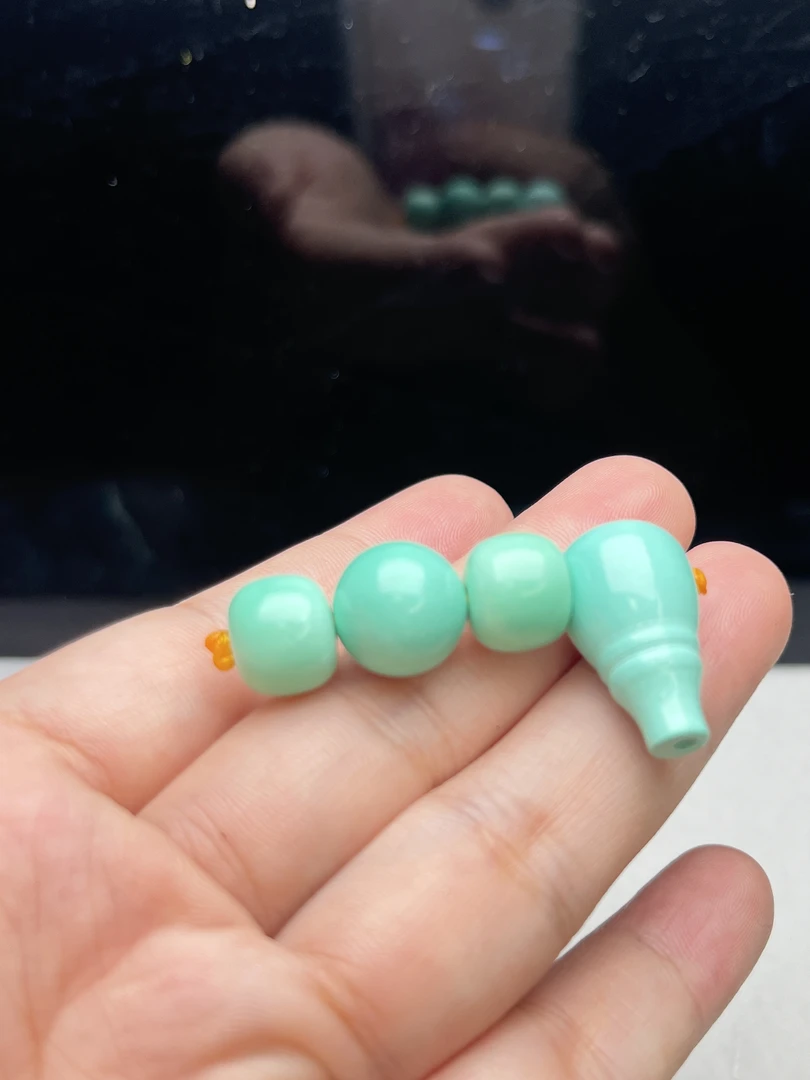 散珠串珠圆珠老型珠DIY三通套装