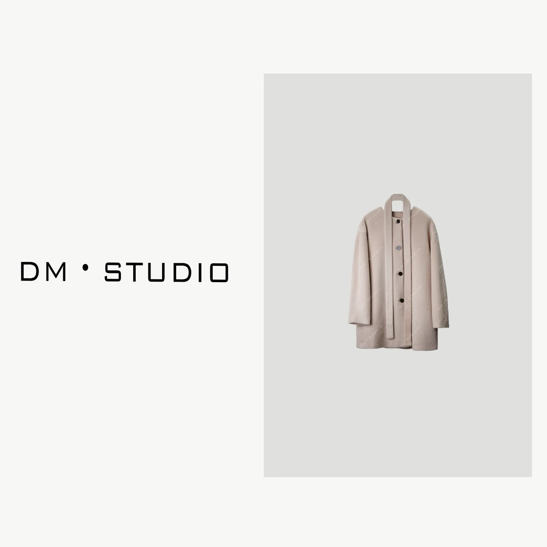 DEDM-DM•STUDIO/驼绒+绵羊毛高级感气质混血毛呢外套（24299）
