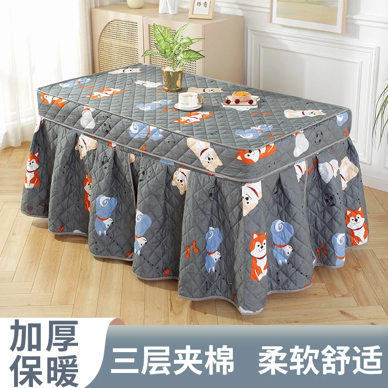 长方形电炉套罩烤火罩电烤炉套罩烤火炉罩套加厚电烤炉罩子取暖罩