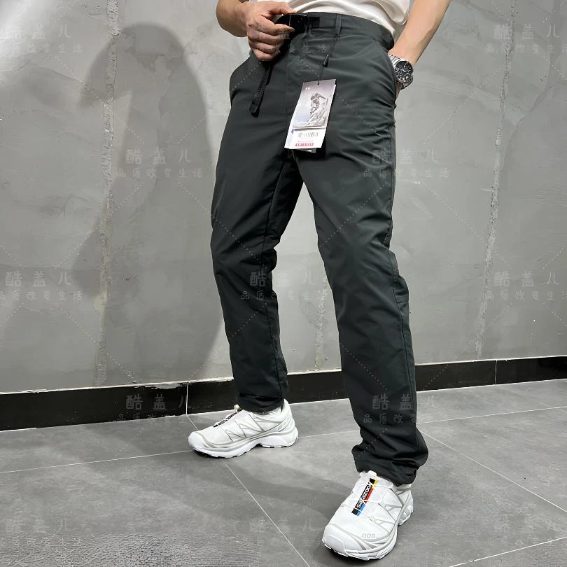 太牛了！户外加绒加厚！防风保暖秋冬高端男女情侣通勤卡扣休闲裤