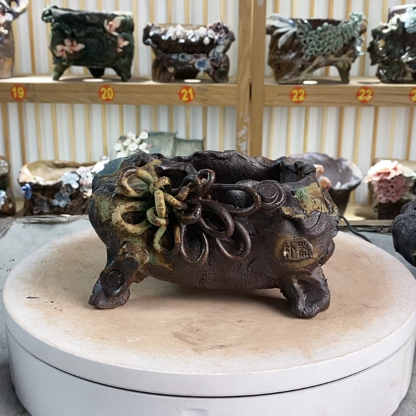 【闪购商品】紫砂花盆