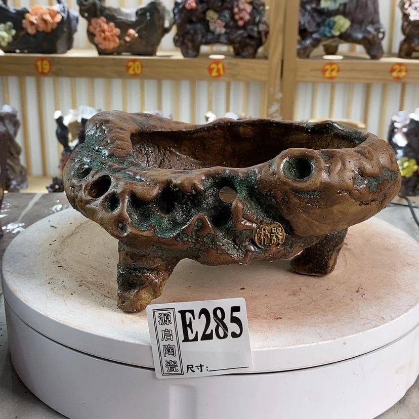 【闪购商品】紫砂花盆红***红