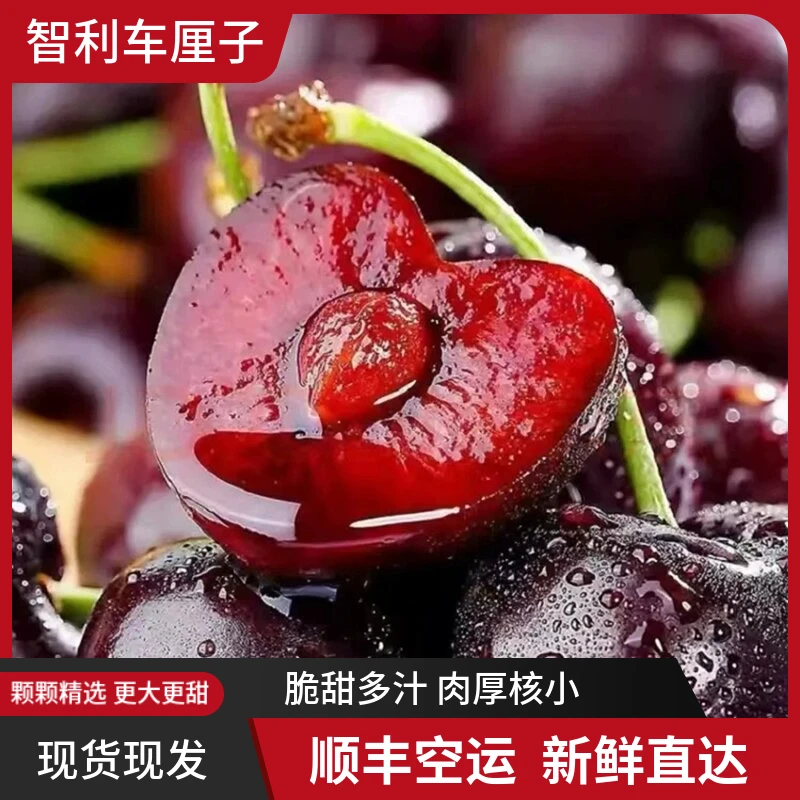 AAAA2/5斤原箱礼盒装智利进口车厘子【顺丰特快】J-4J新鲜水果1