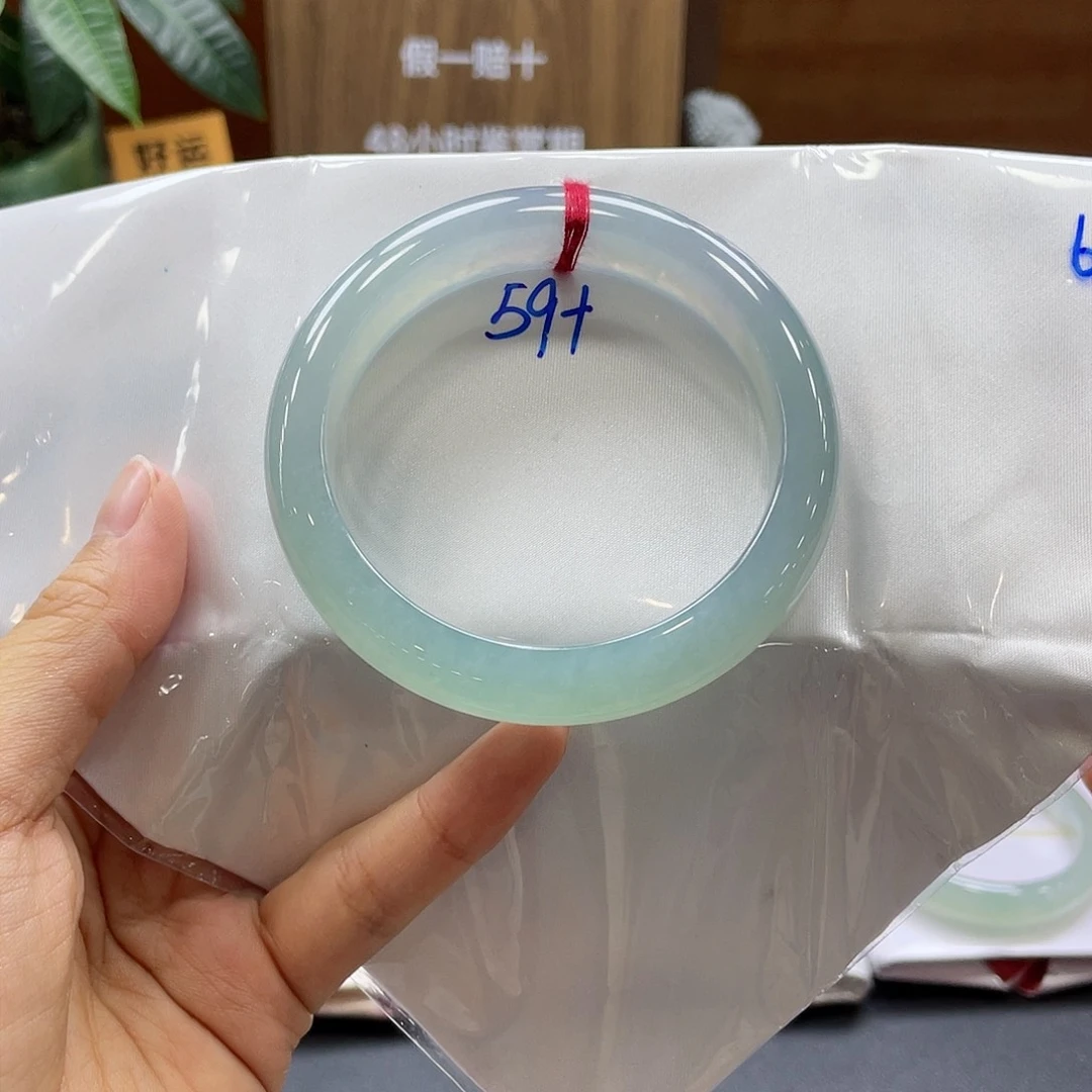 翡翠手镯未镶嵌48 号链接