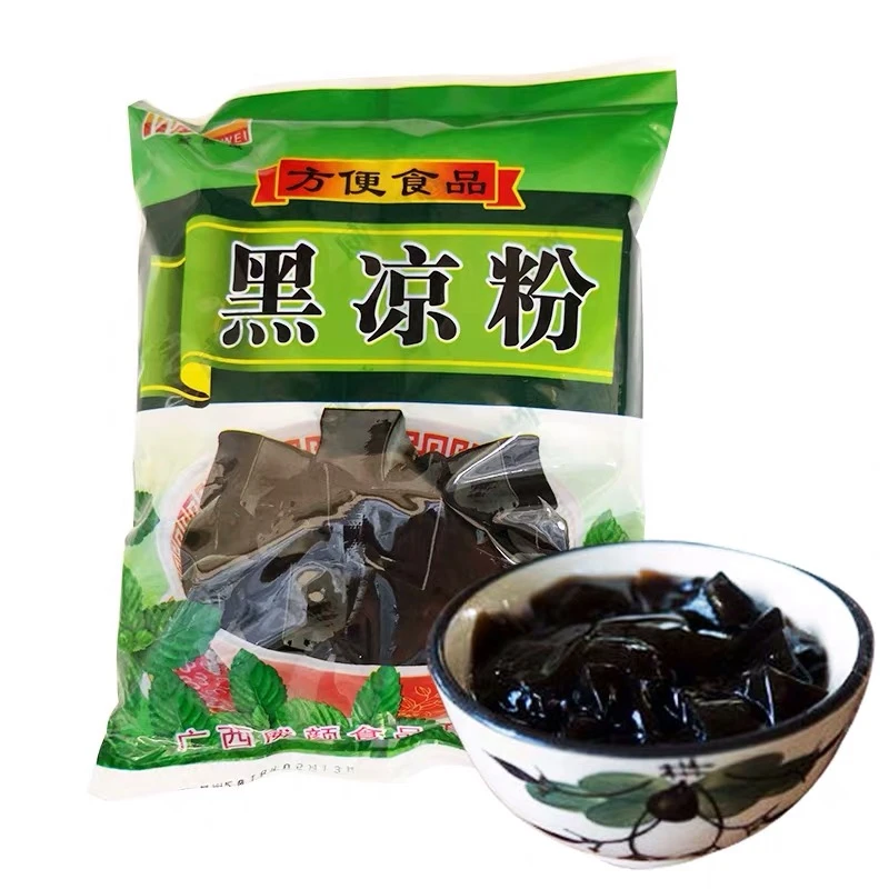 广西威颜威黑凉粉白凉粉烧仙草粉儿童可食用冰粉魔芋粉奶茶原料