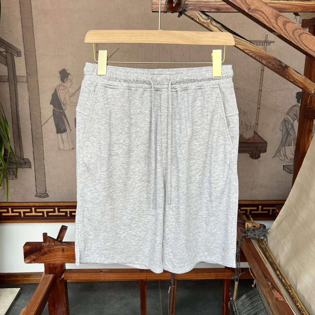 櫟丝御锦柞蚕丝男士短裤夏季简约百搭透气舒适时尚 9623c229