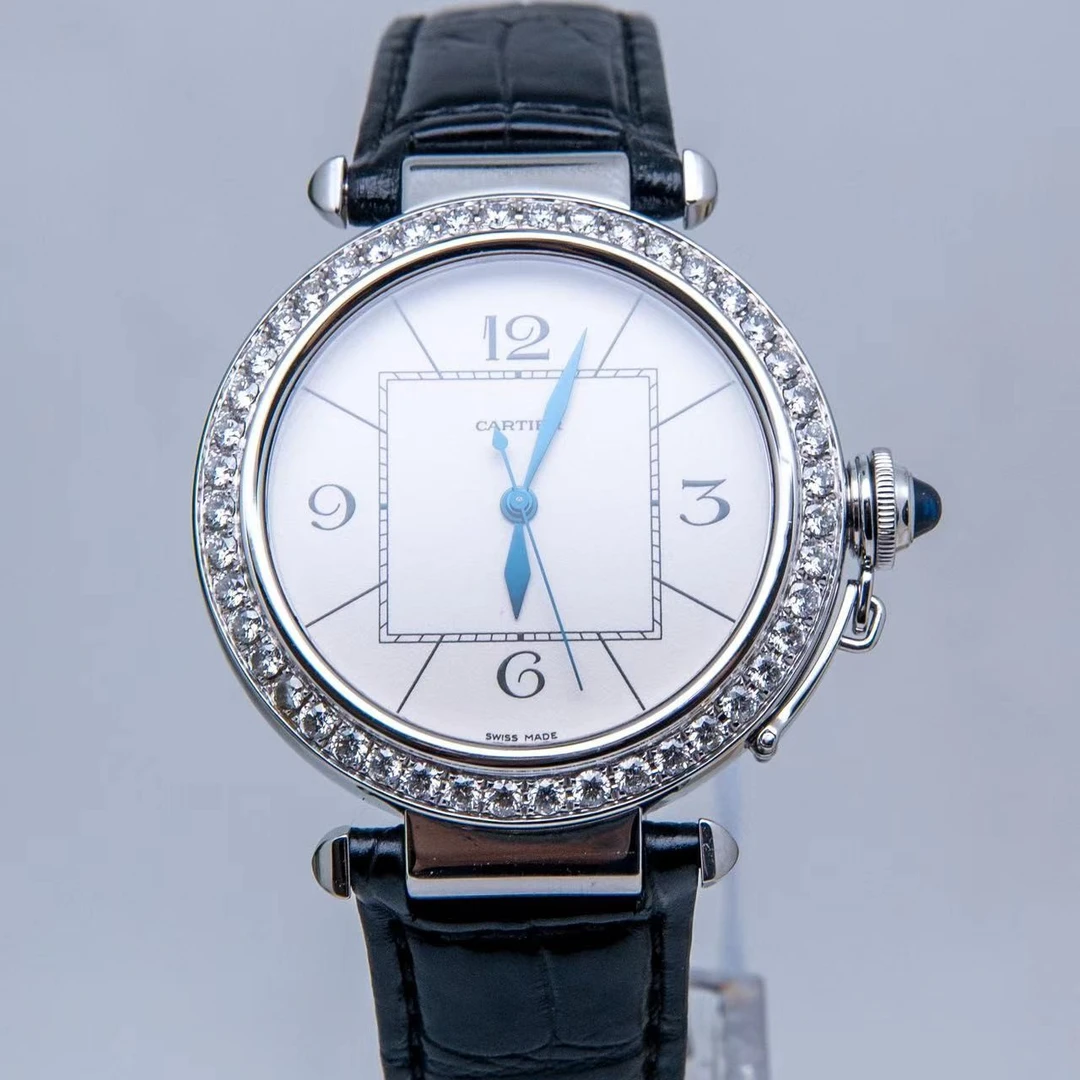 99新 Cartier/卡地亚 帕莎系列 W3107255 42 精钢 机械 男士 单表