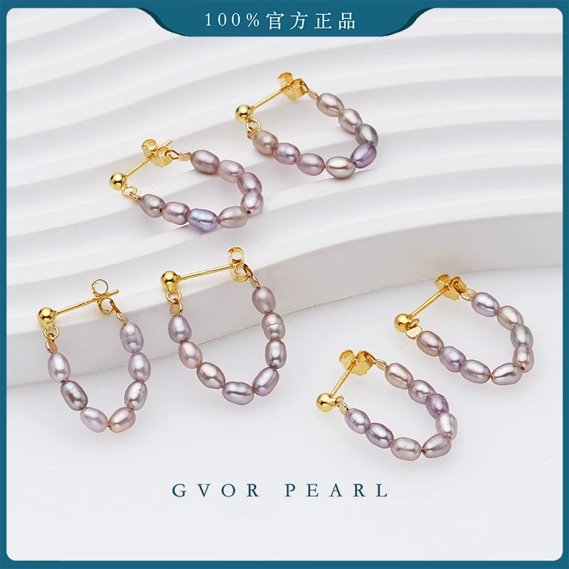 8+8糖果珍珠耳钉 3-5mm C1211 多样性发一