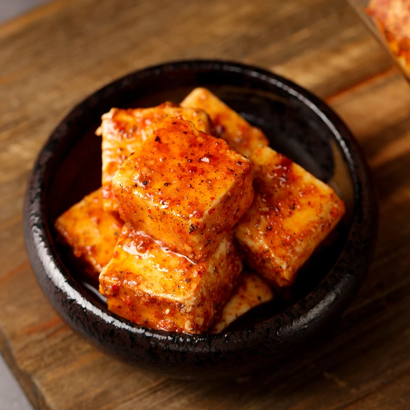 香辣豆腐乳安徽特产农家风味手工腐乳玻璃瓶下饭菜老味道新鲜制作
