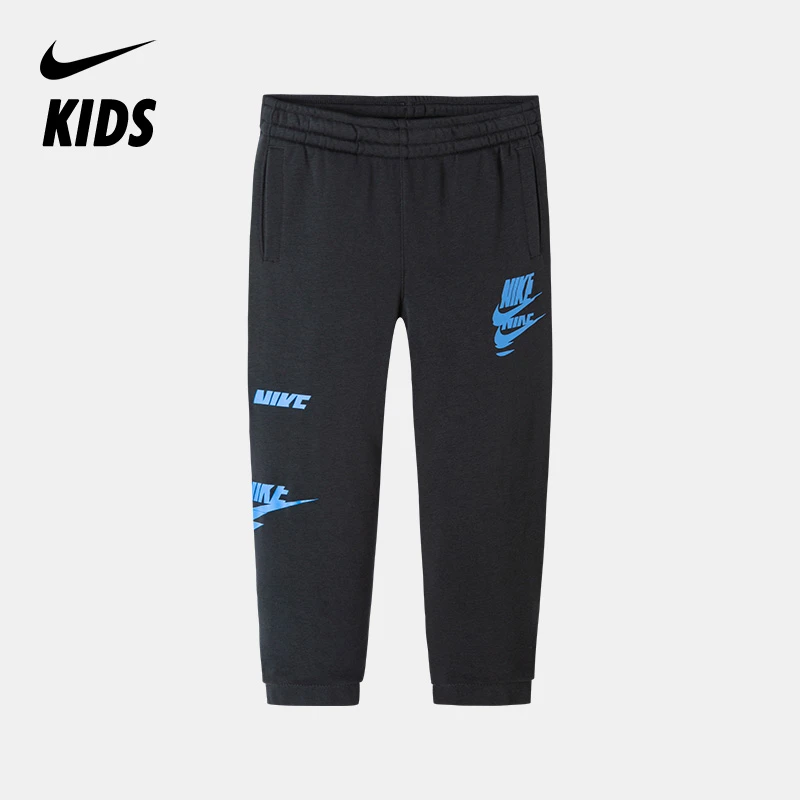 【童装旗舰】Nike耐克男女童春季加绒保暖小童针织裤子NKB-FP-J436