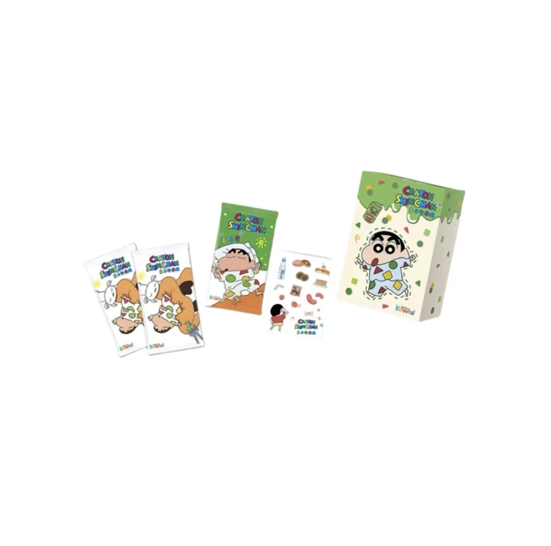 【盒拆】kawaii 蜡笔小新第2弹 春日部学院收藏卡牌盲盒 (代拆)