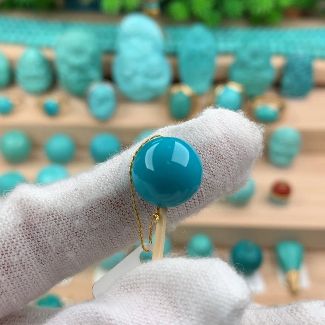 绿松石配饰未镶嵌世***店