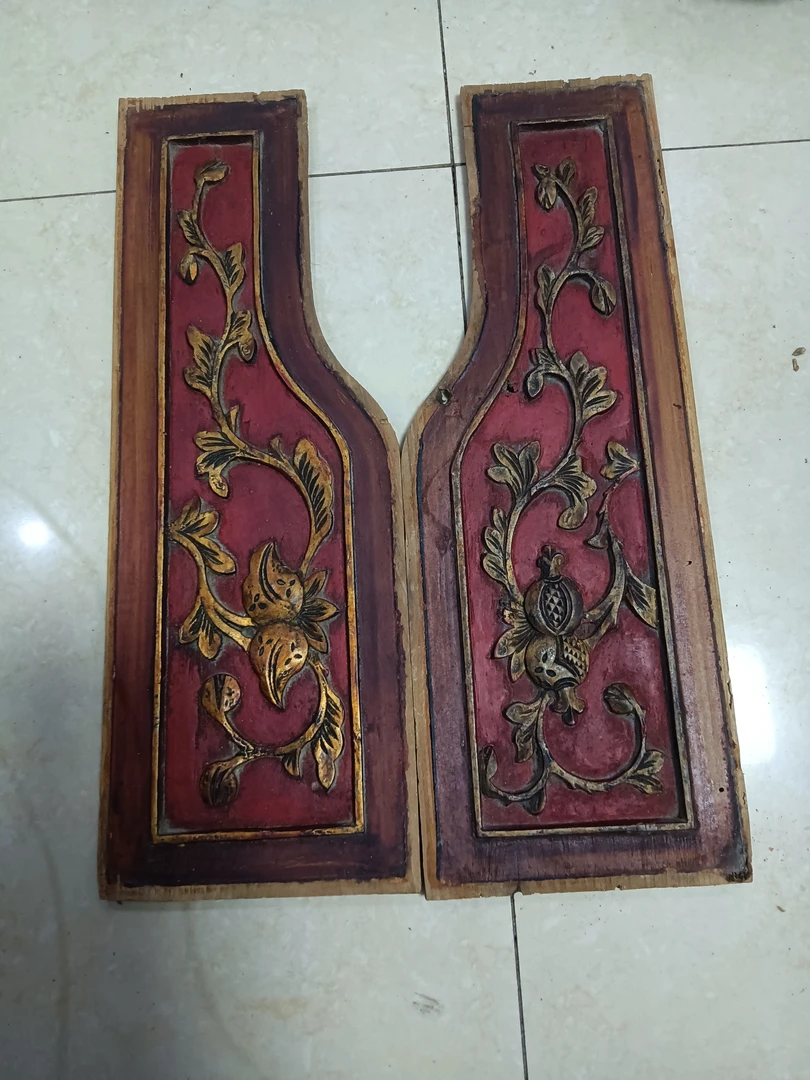 木制香樟木雕刻多度多寿