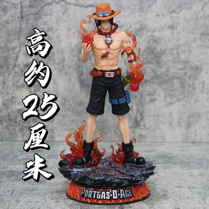 〖优质版〗海贼王 GK 梦幻三周年 火焰艾斯 手办模型雕像动漫玩具