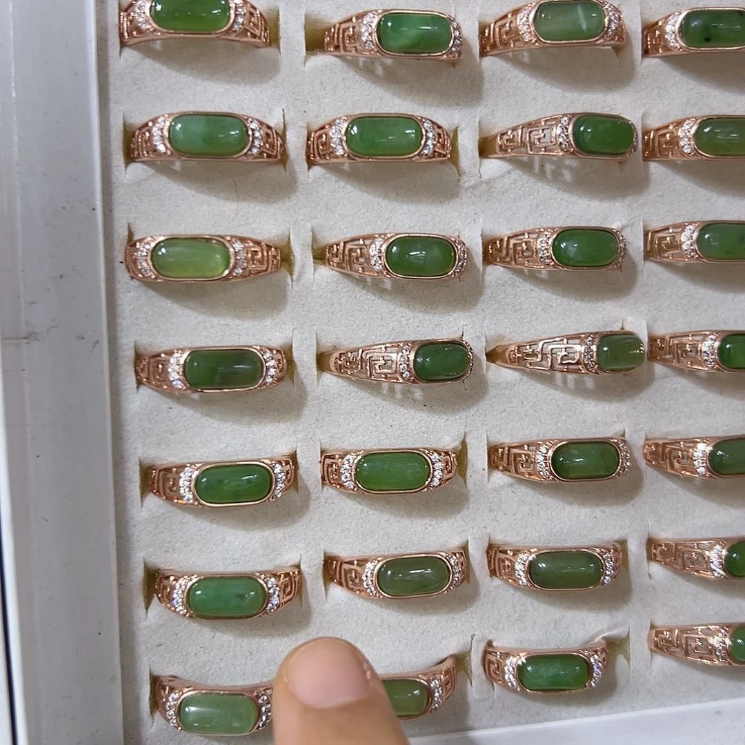 和田玉戒指未镶嵌