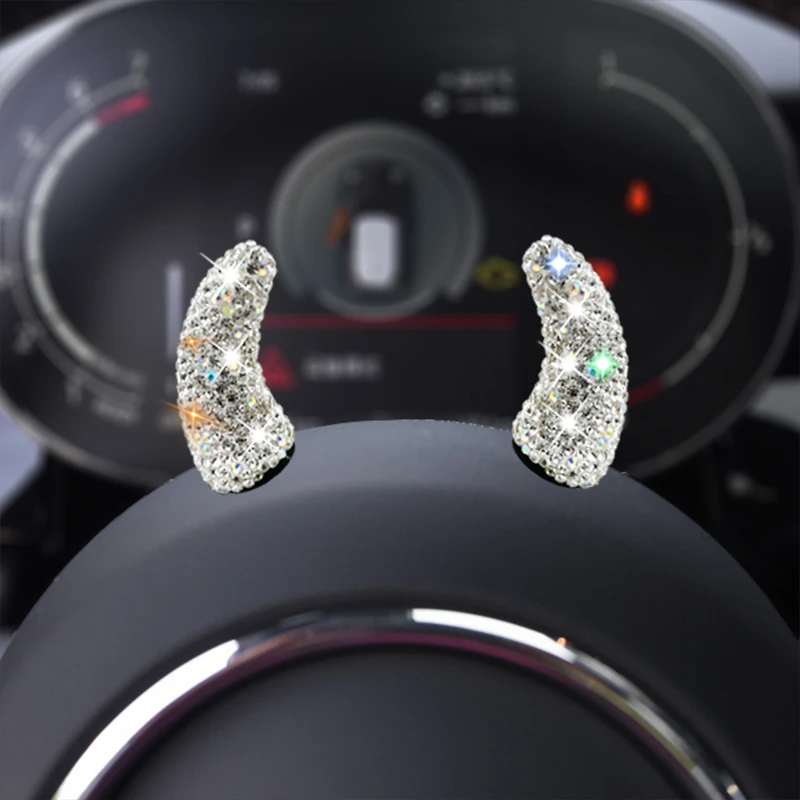 创意个性方向盘小恶魔角装饰中控台可爱牛角改装贴汽车摆件配饰女