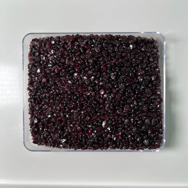 莫桑石榴碎石天然原石精品鱼缸造景扩香消磁精品