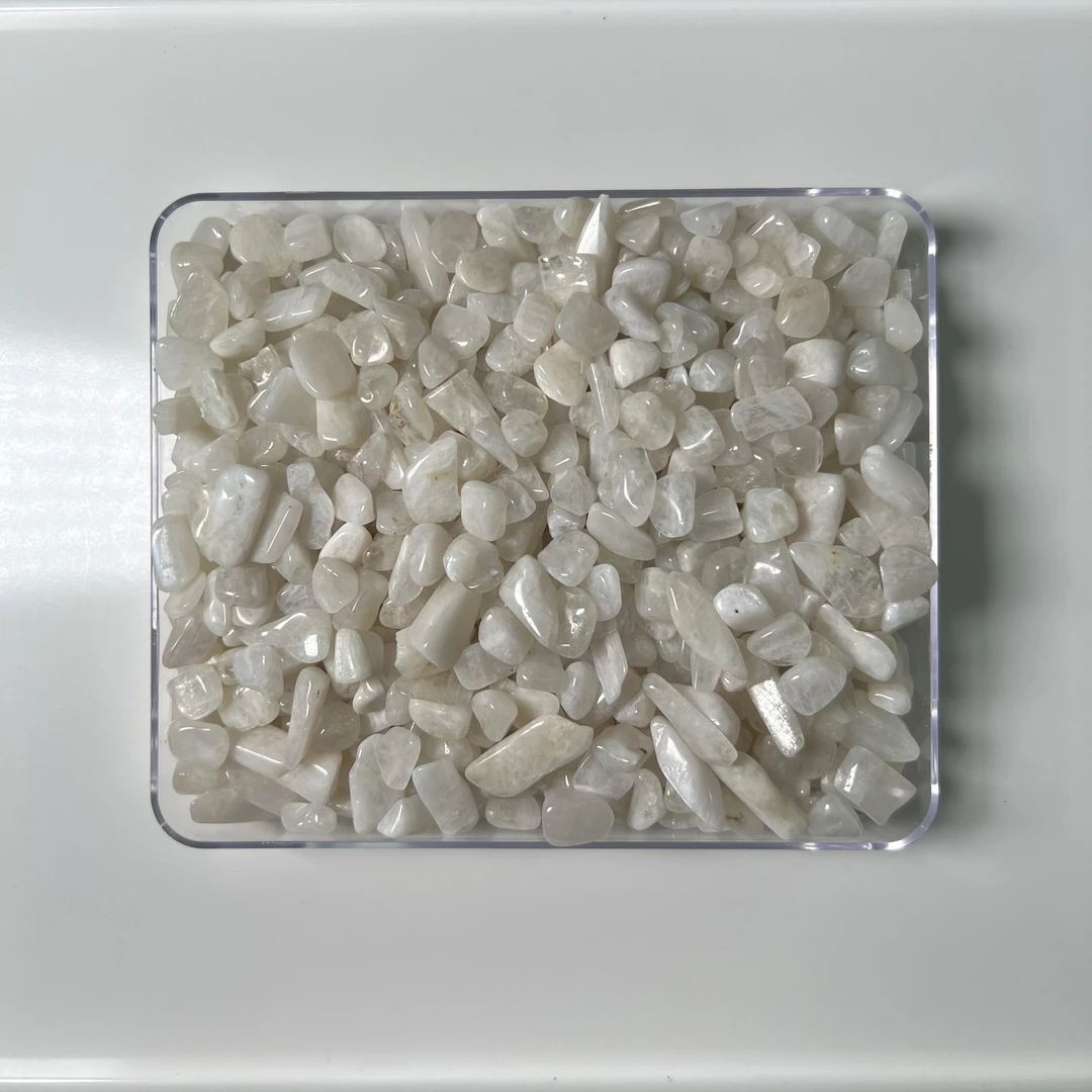 白月光碎石天然原石精品盆栽鱼缸造景扩香消磁精品