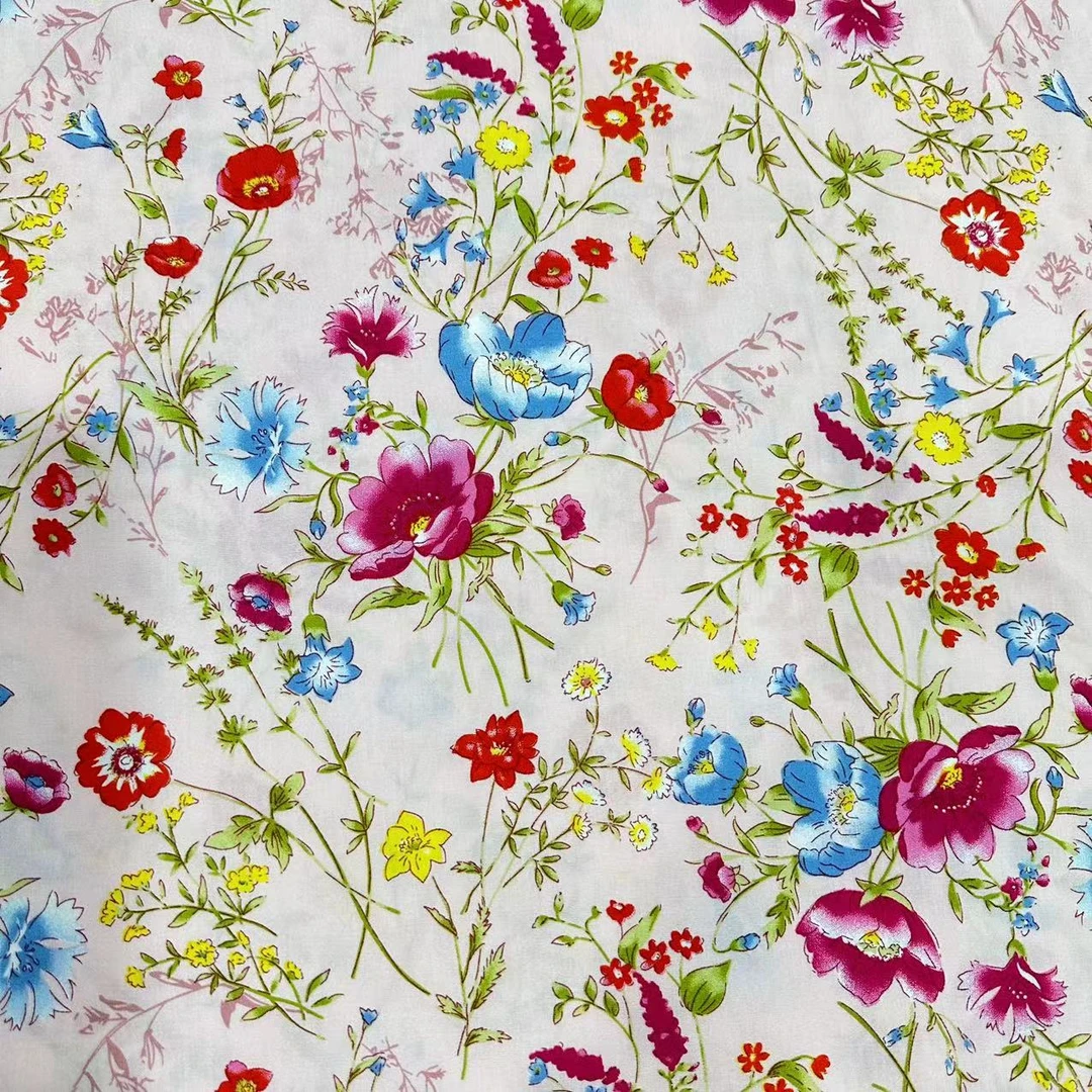 爱心60织布料      平纹      145幅宽面料      数码印花