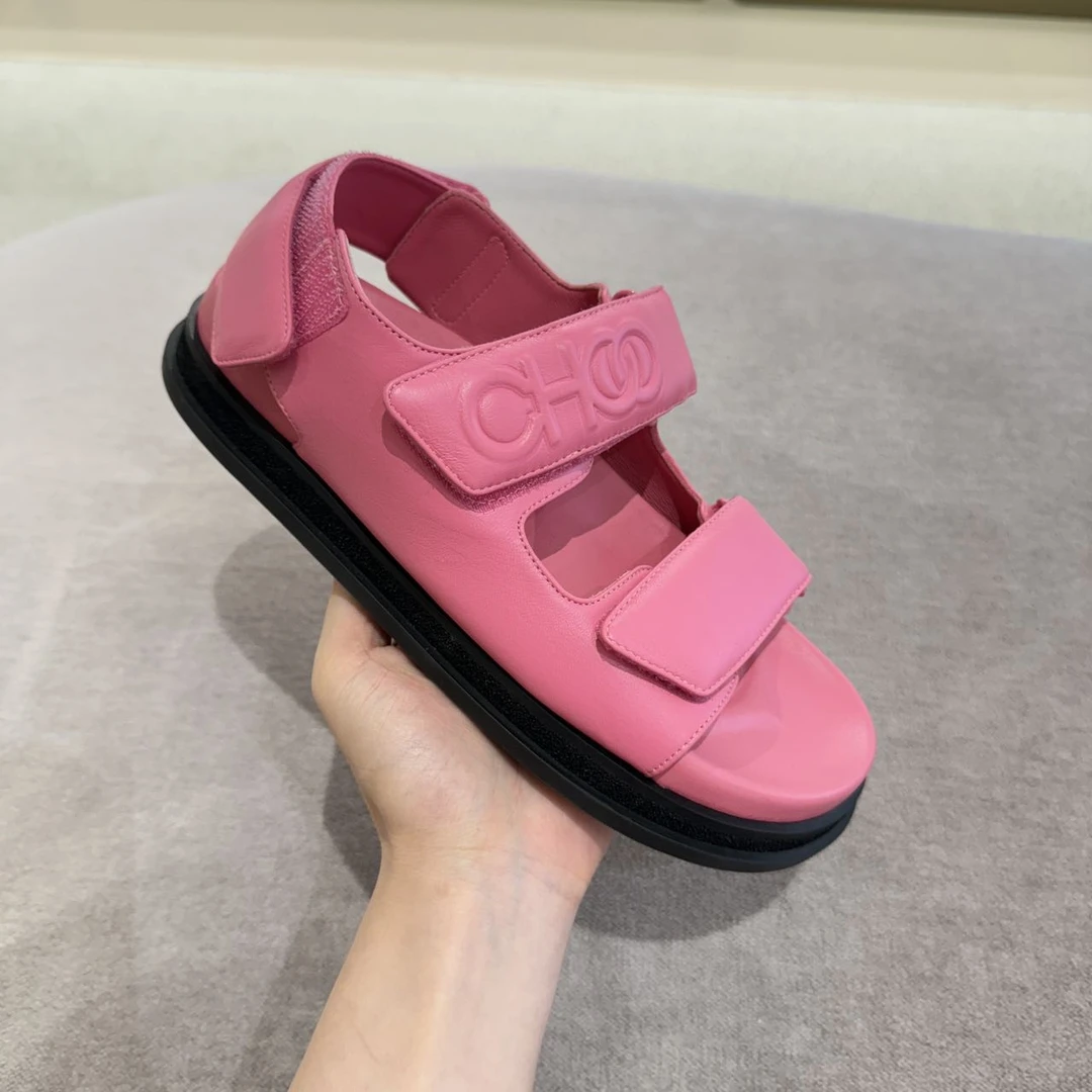 全新未使用 JIMMY CHOO/吉米周 /周仰杰/XIAOYU/凉鞋
