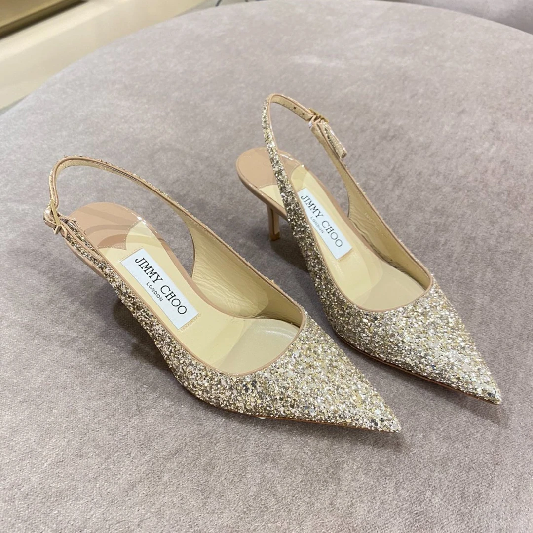 全新未使用 JIMMY CHOO/吉米周 /周仰杰/XIAOYU/高跟鞋/公价6250