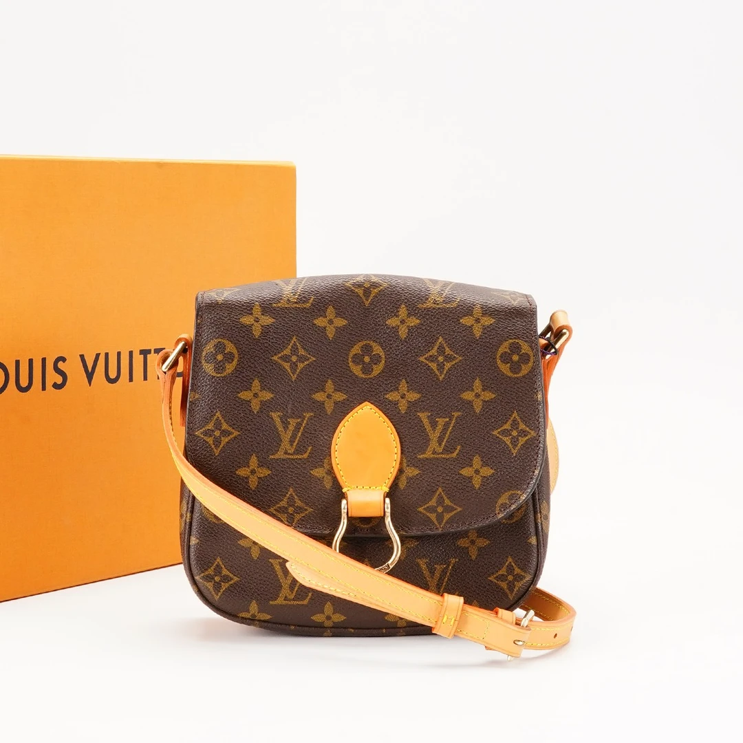 95新 LouisVuitton/路易威登 中古马鞍包中号/换配皮