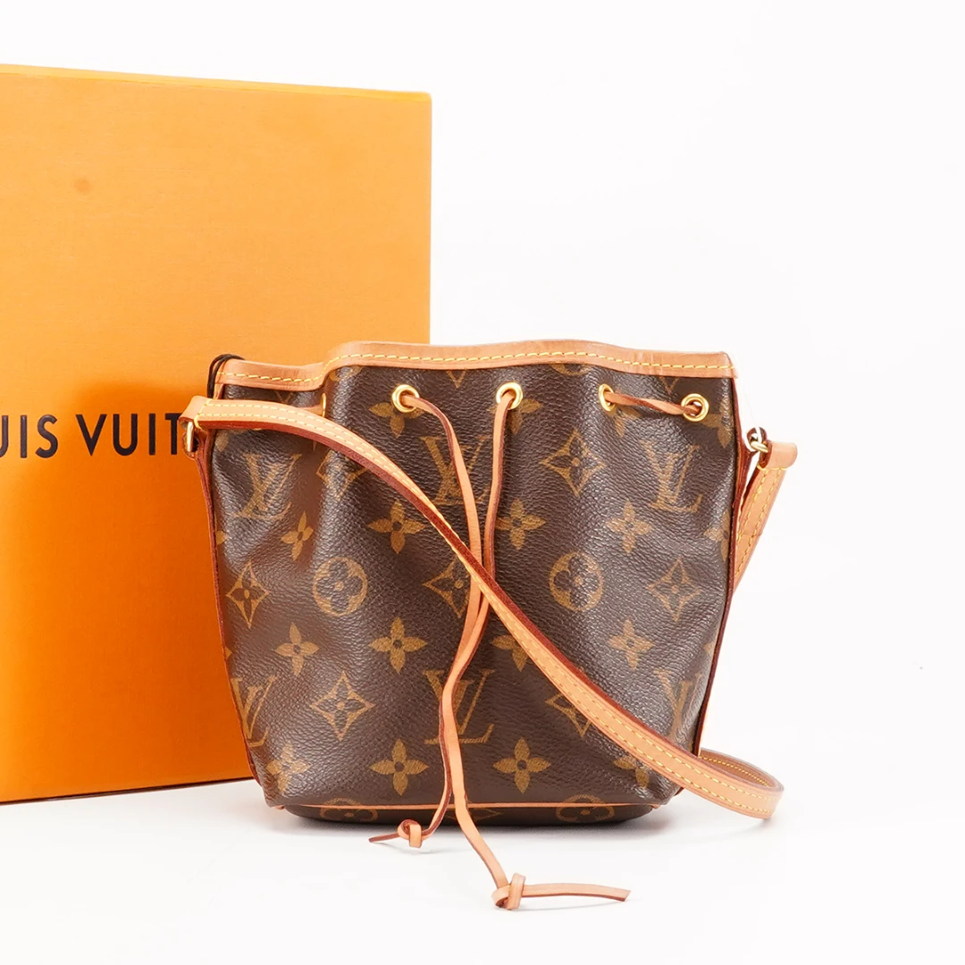 95新 LouisVuitton/路易威登  水桶noenano包老花/BG22000981