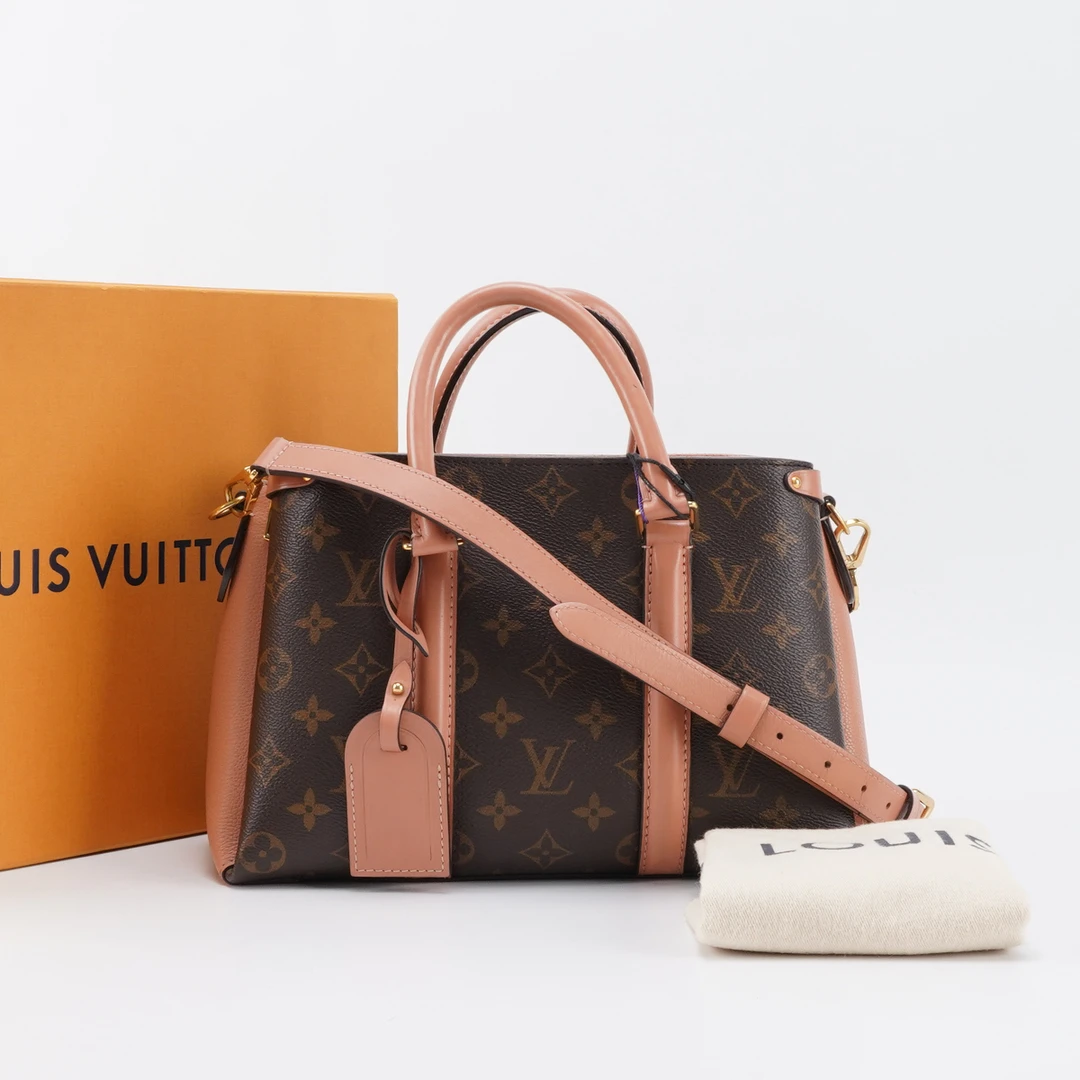 95新 LouisVuitton/路易威登 soufflot新款蒙田bb/BG23003821