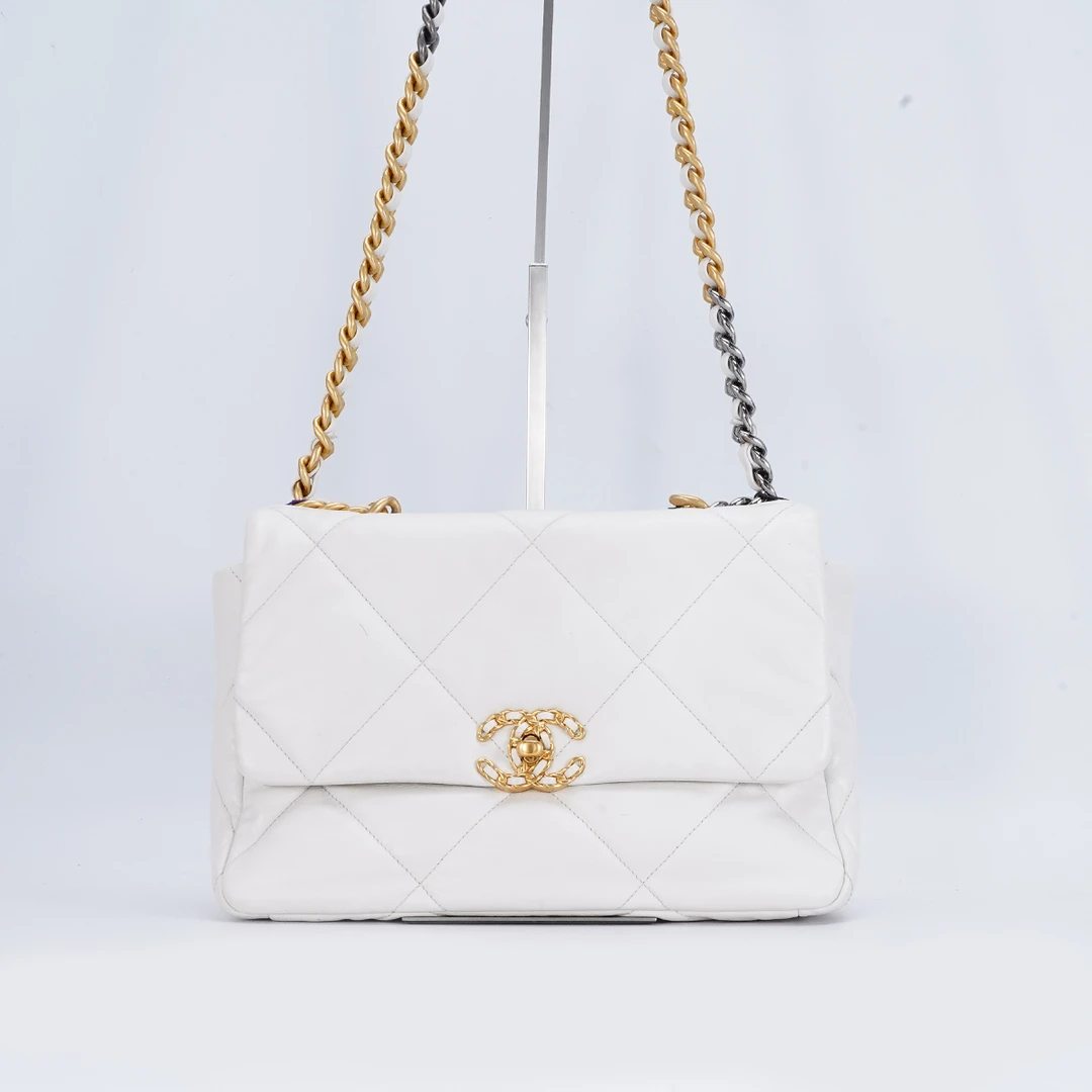 95新 Chanel/香奈儿  19bag中号/TS019060